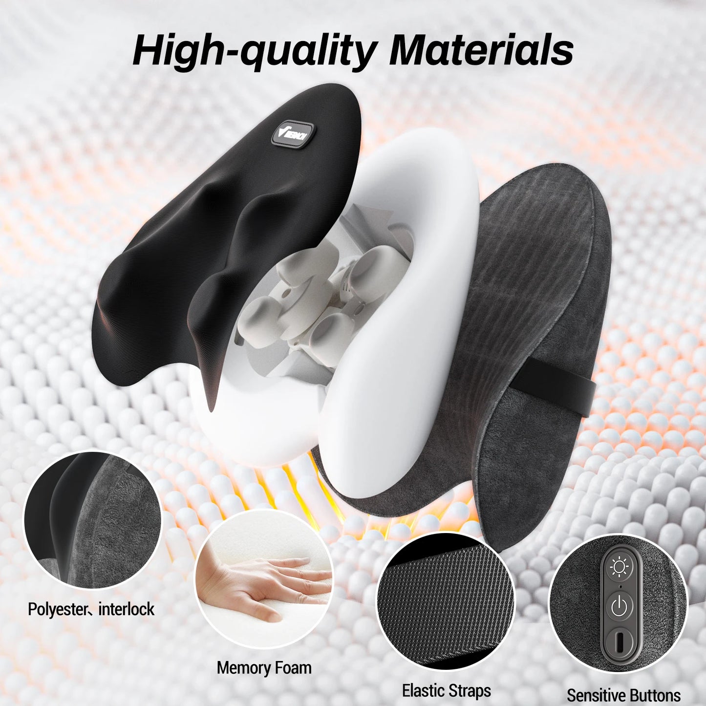 Lumbar Back Support Massage Pillow