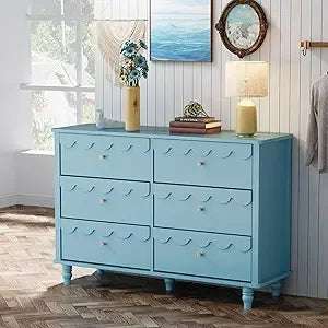 Girls Scalloped Dresser Drawers