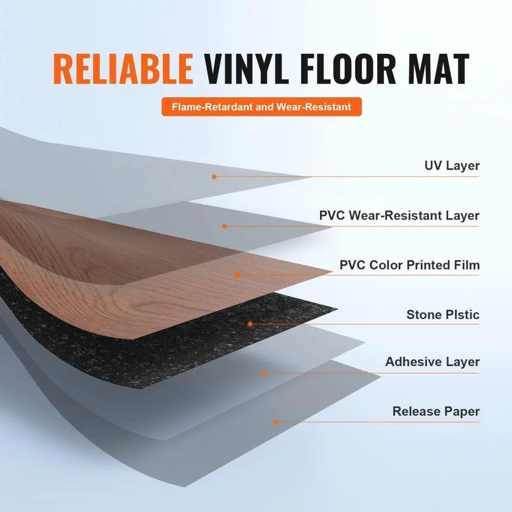Self Adhesive Vinyl Floor Tiles