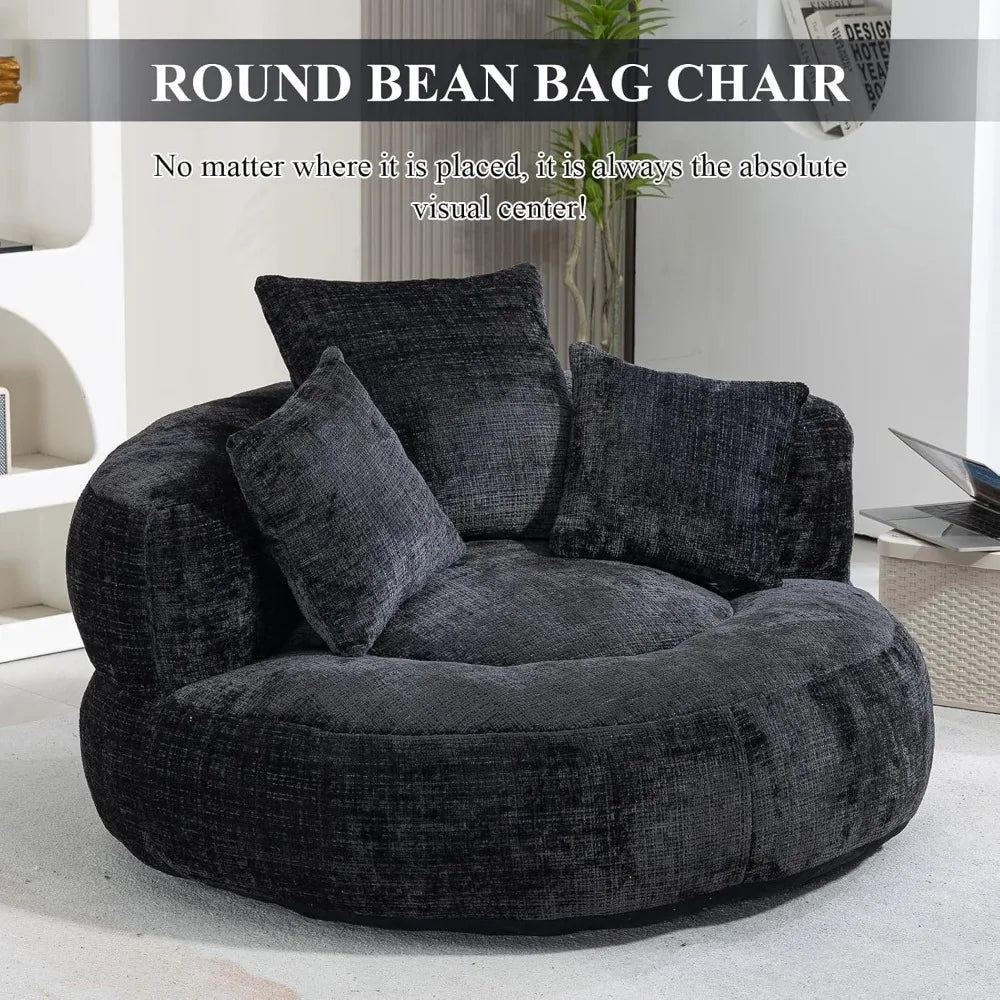 Round Bean Bag Sofa Chair