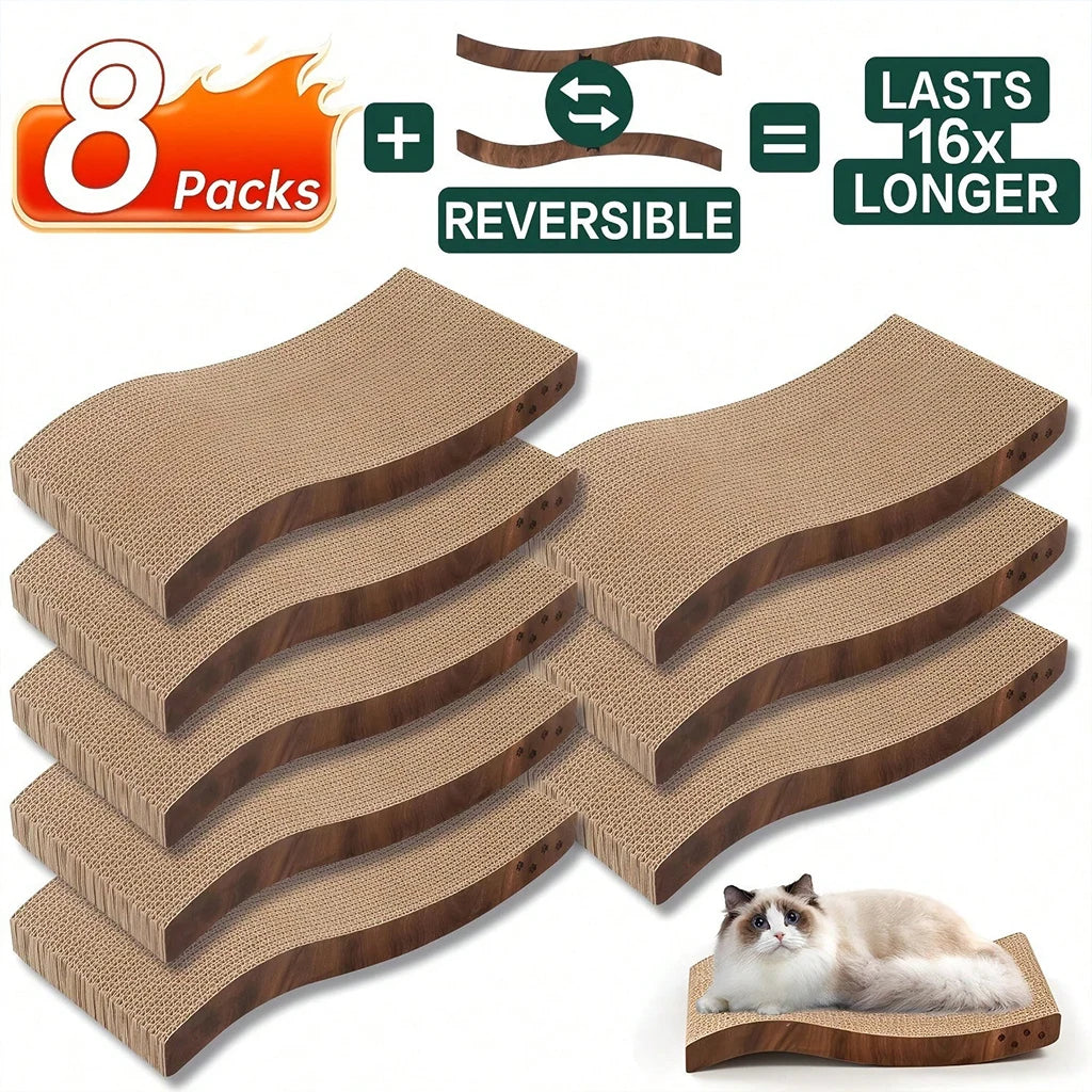 Large, Wave, Cat Scratcher Refills