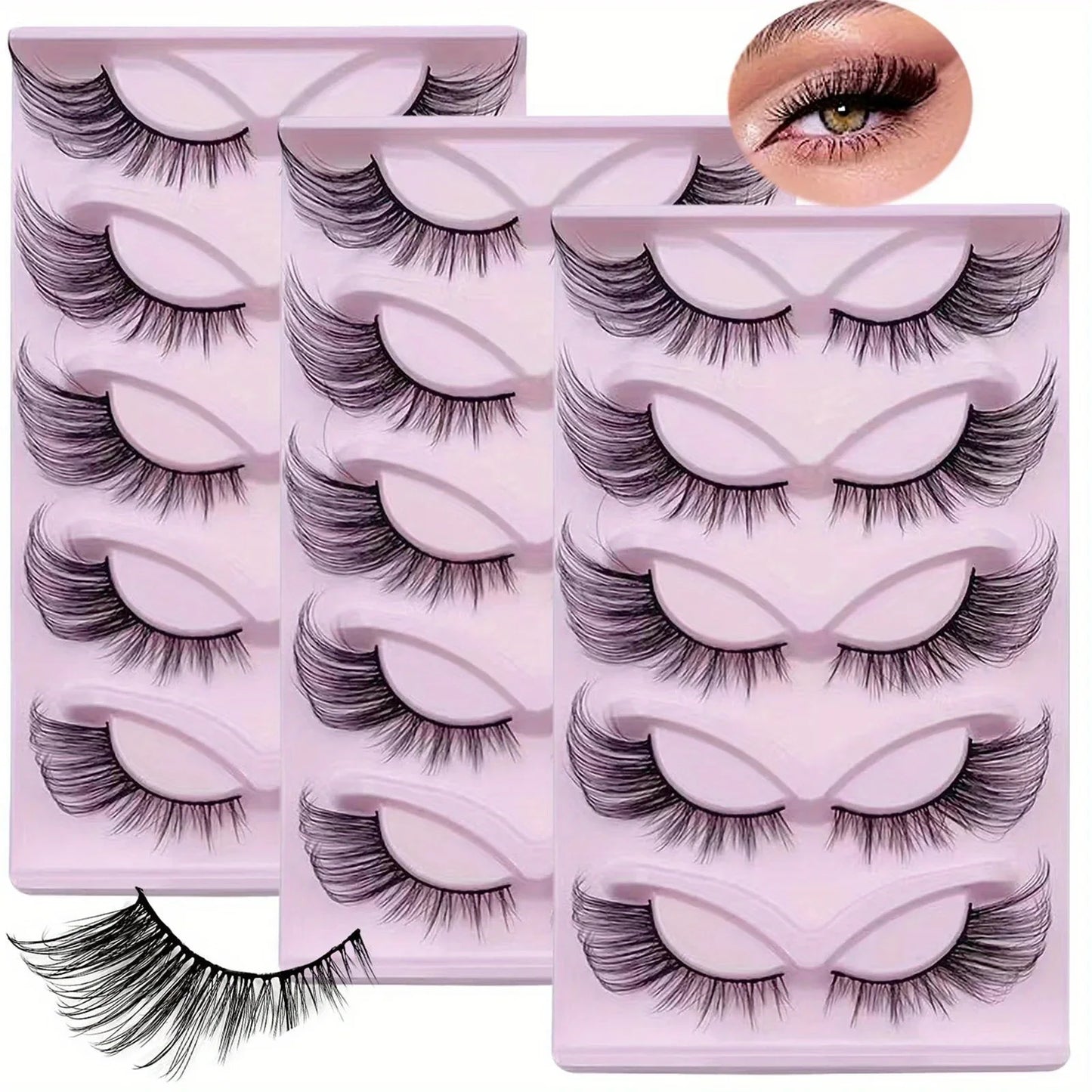 Wispy Cat Eyelashes