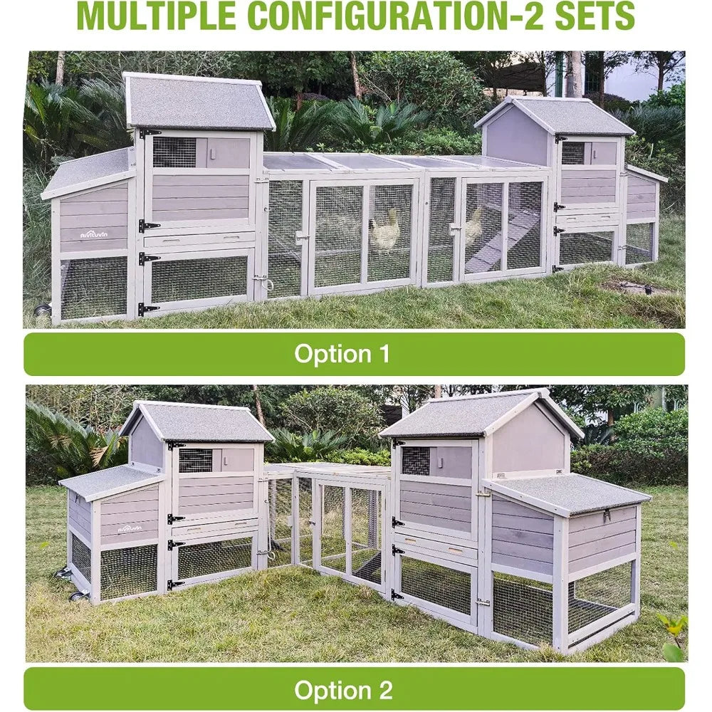 Mobile Multi-Level Chicken Coop