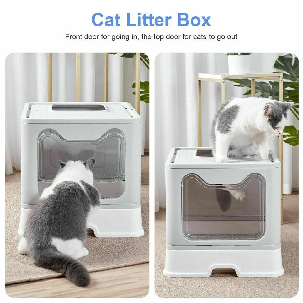 Large, Easy Cleaning, Cat Litter Box