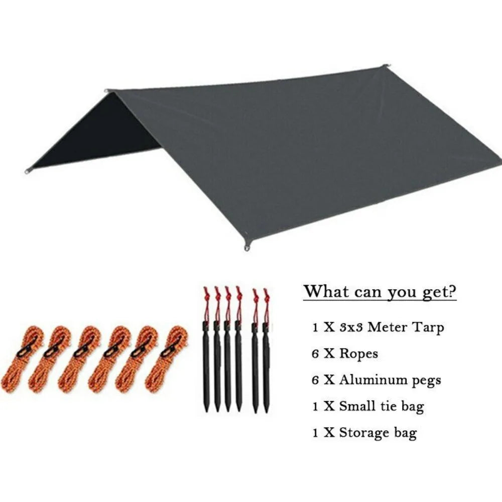 Camping Waterproof Awning Tarp Tent