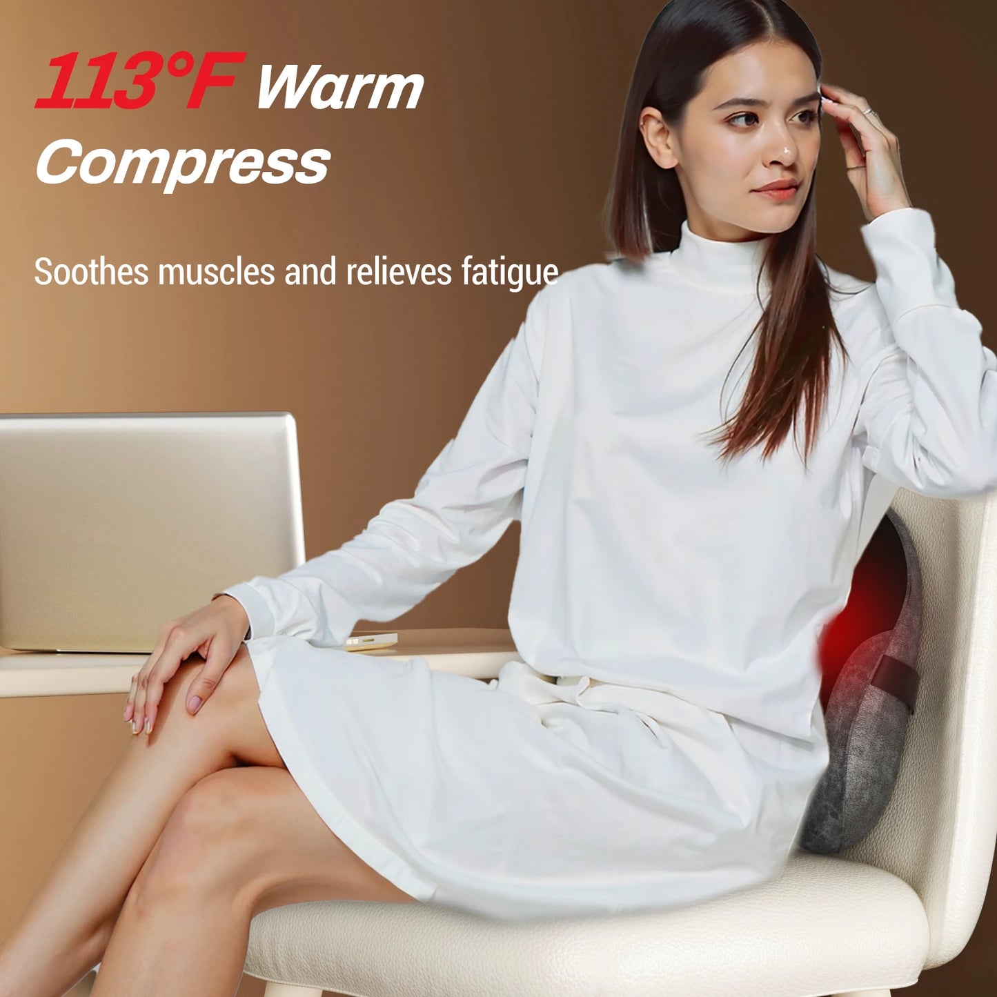 Lumbar Back Support Massage Pillow