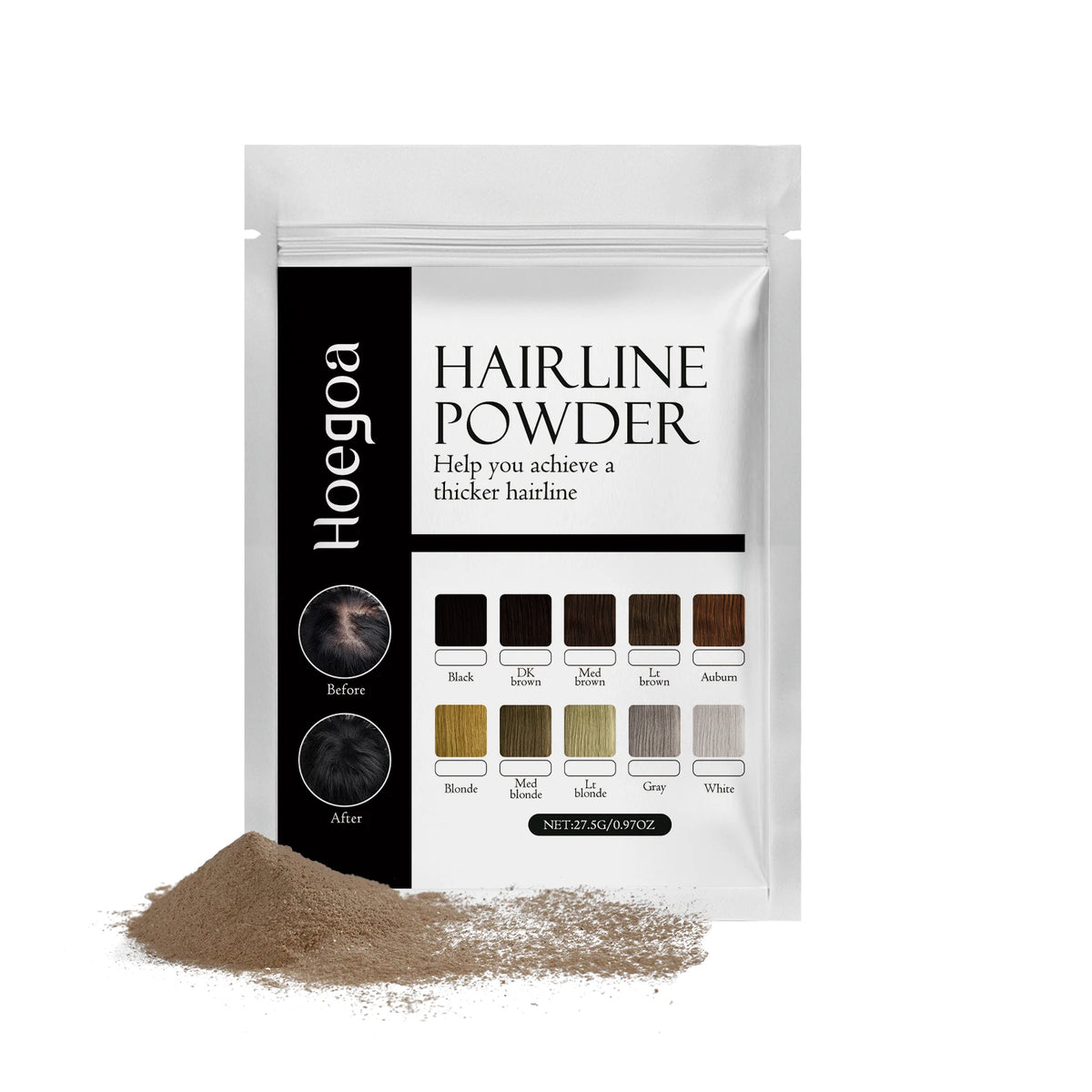 Hair Building Fiber Powder