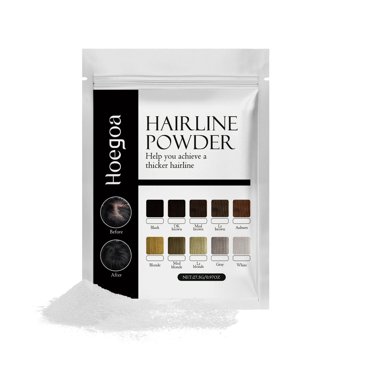 Hair Building Fiber Powder