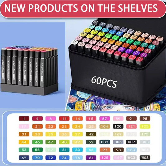 Dual-Tip Artist Markers
