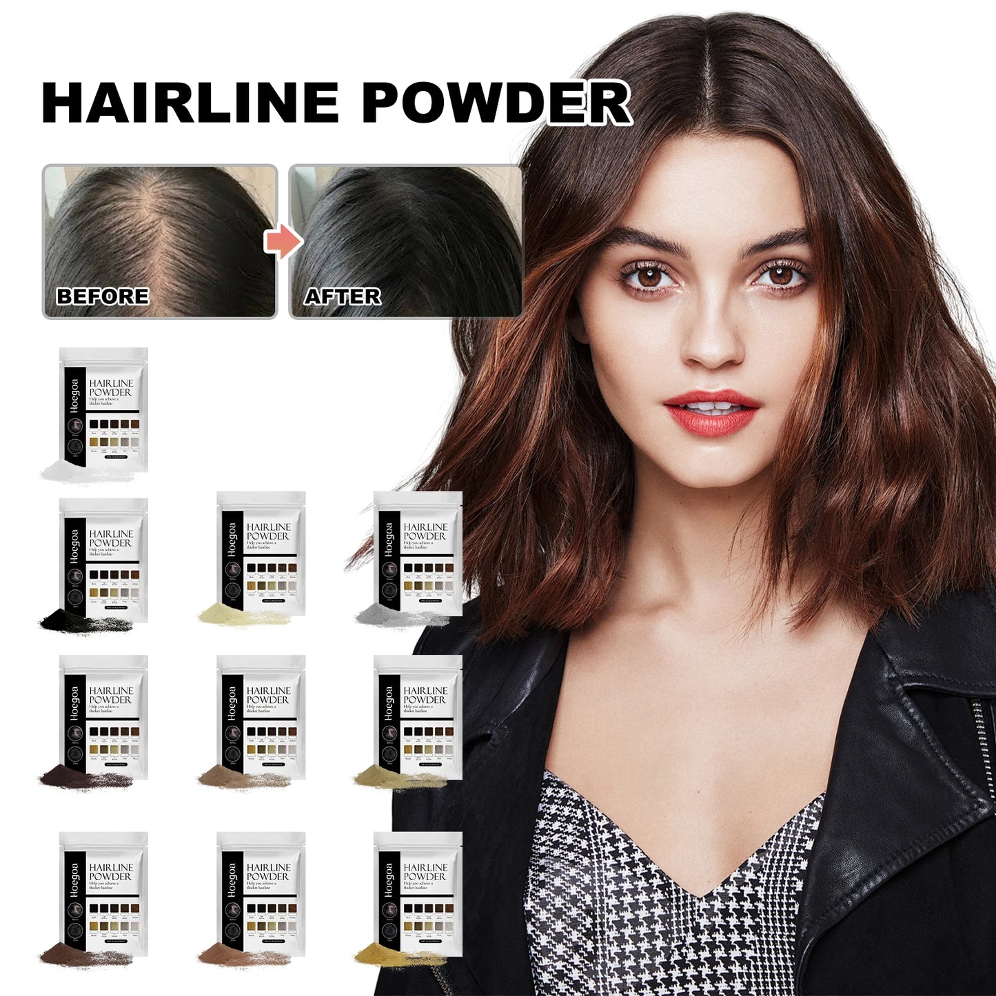 Hair Building Fiber Powder