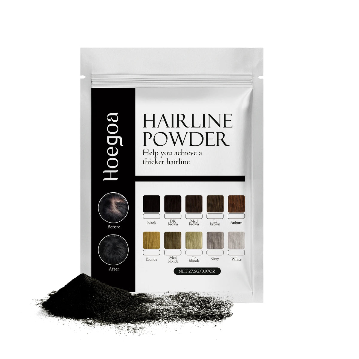 Hair Building Fiber Powder