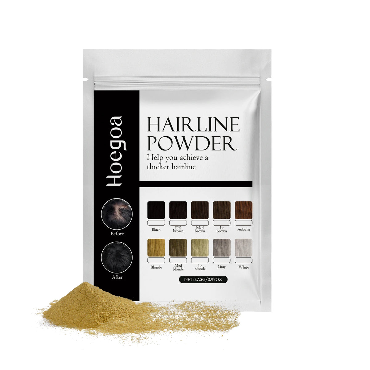 Hair Building Fiber Powder