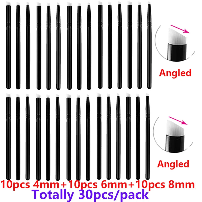 Flat /Angled Detailed Blending Brushes