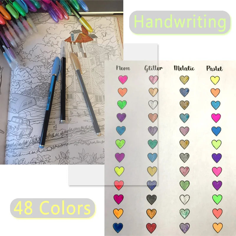Art Marker Pens Set