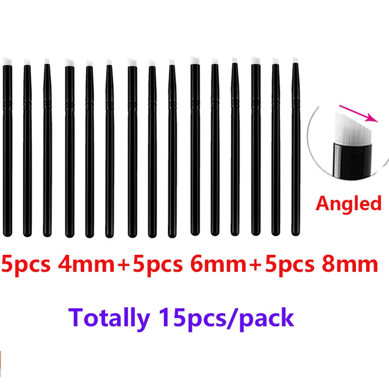 Flat /Angled Detailed Blending Brushes