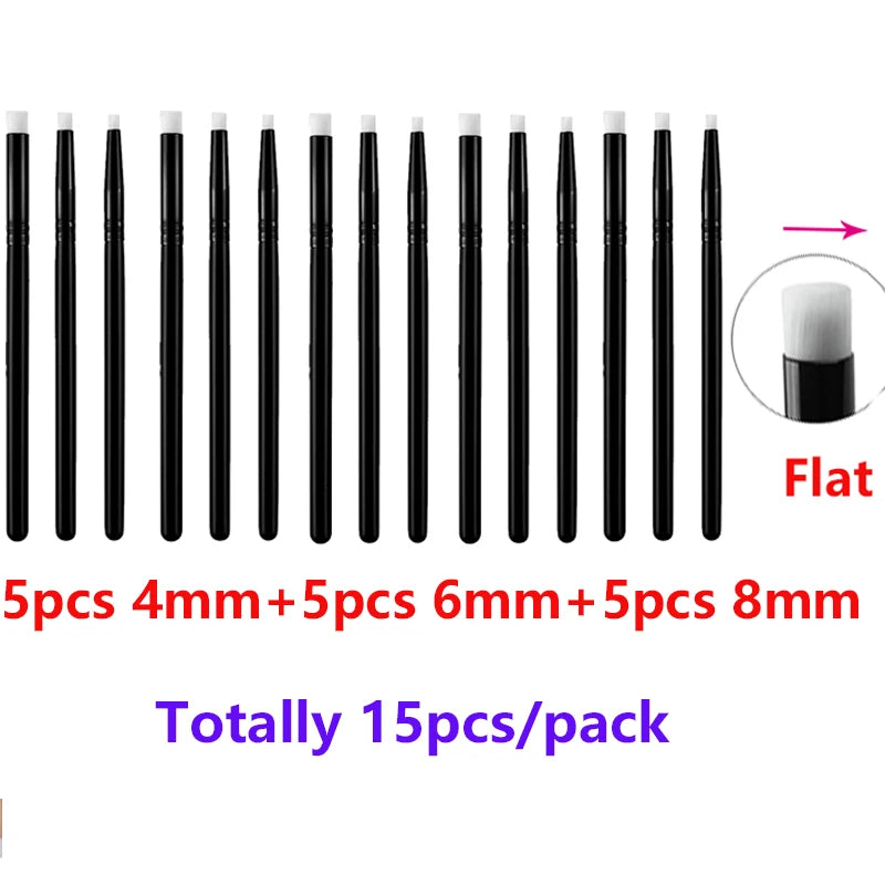 Flat /Angled Detailed Blending Brushes