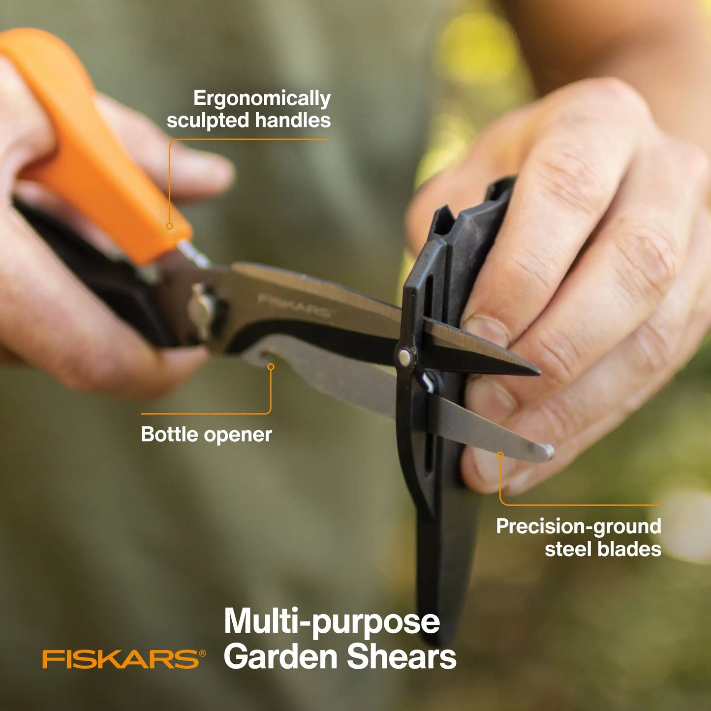 Multipurpose Straight Blade Garden Shears