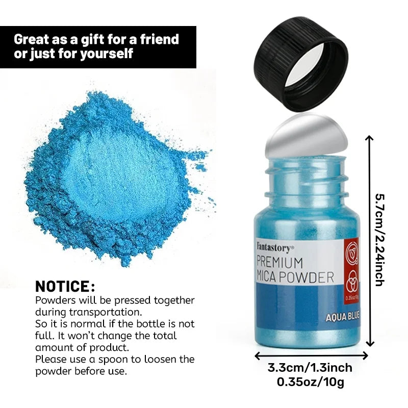 Mica Powder, 32 Colors
