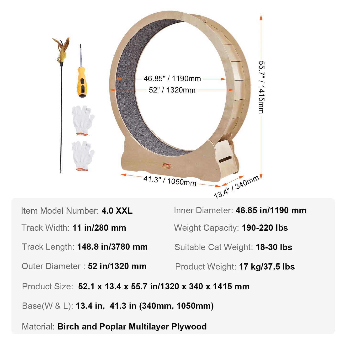 Cat Exercise Wheel
