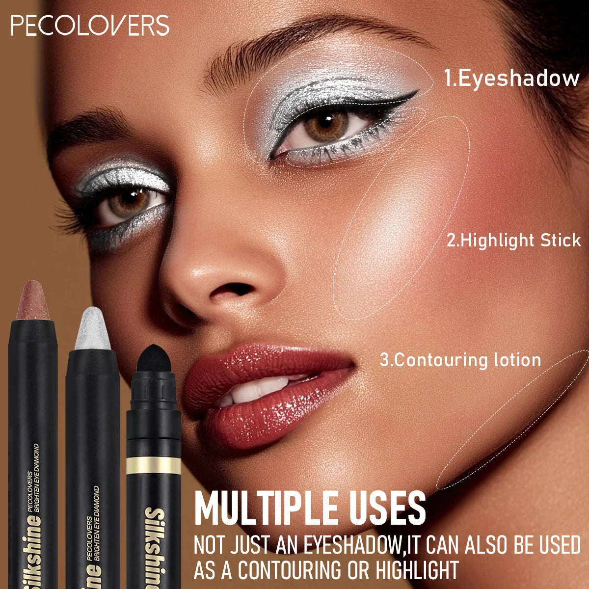 9PCS Dual Head Eyeshadow Stick Set