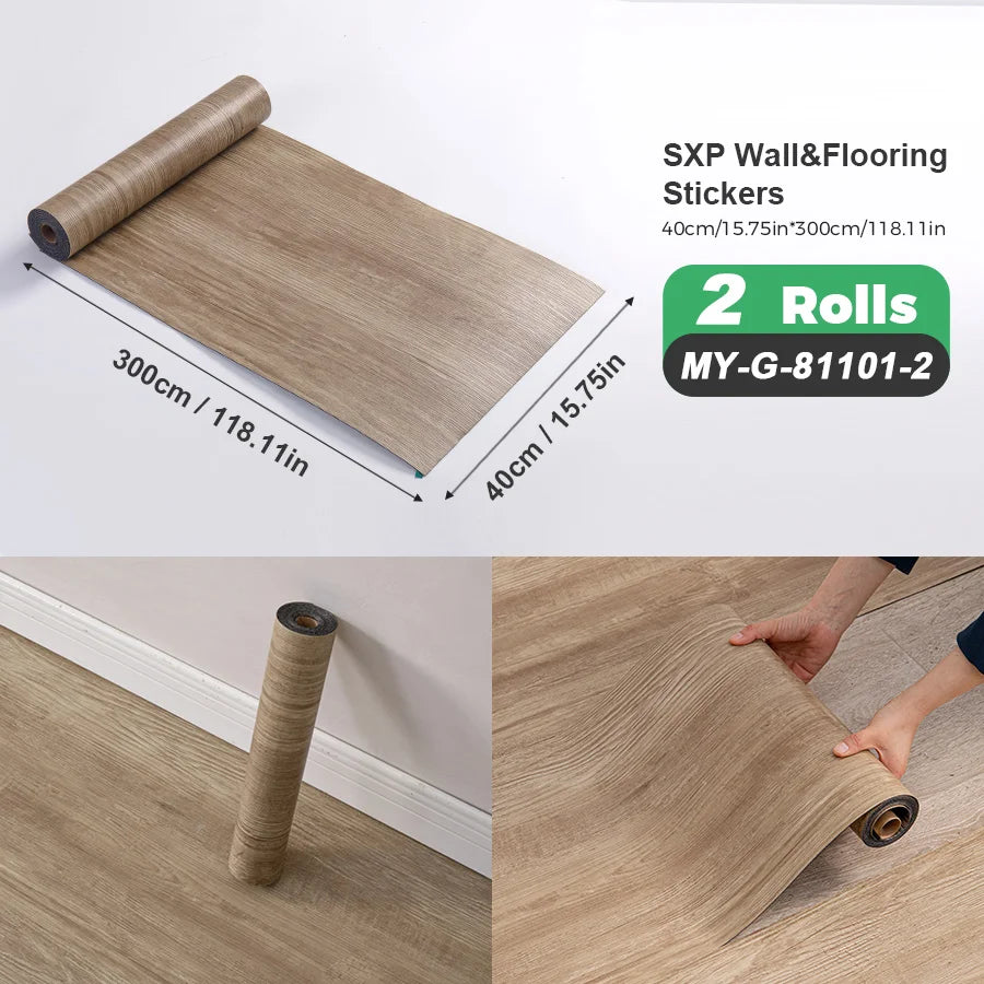 2 Self-Adhesive Wall and Floor Peel and Stick Sticker Peels