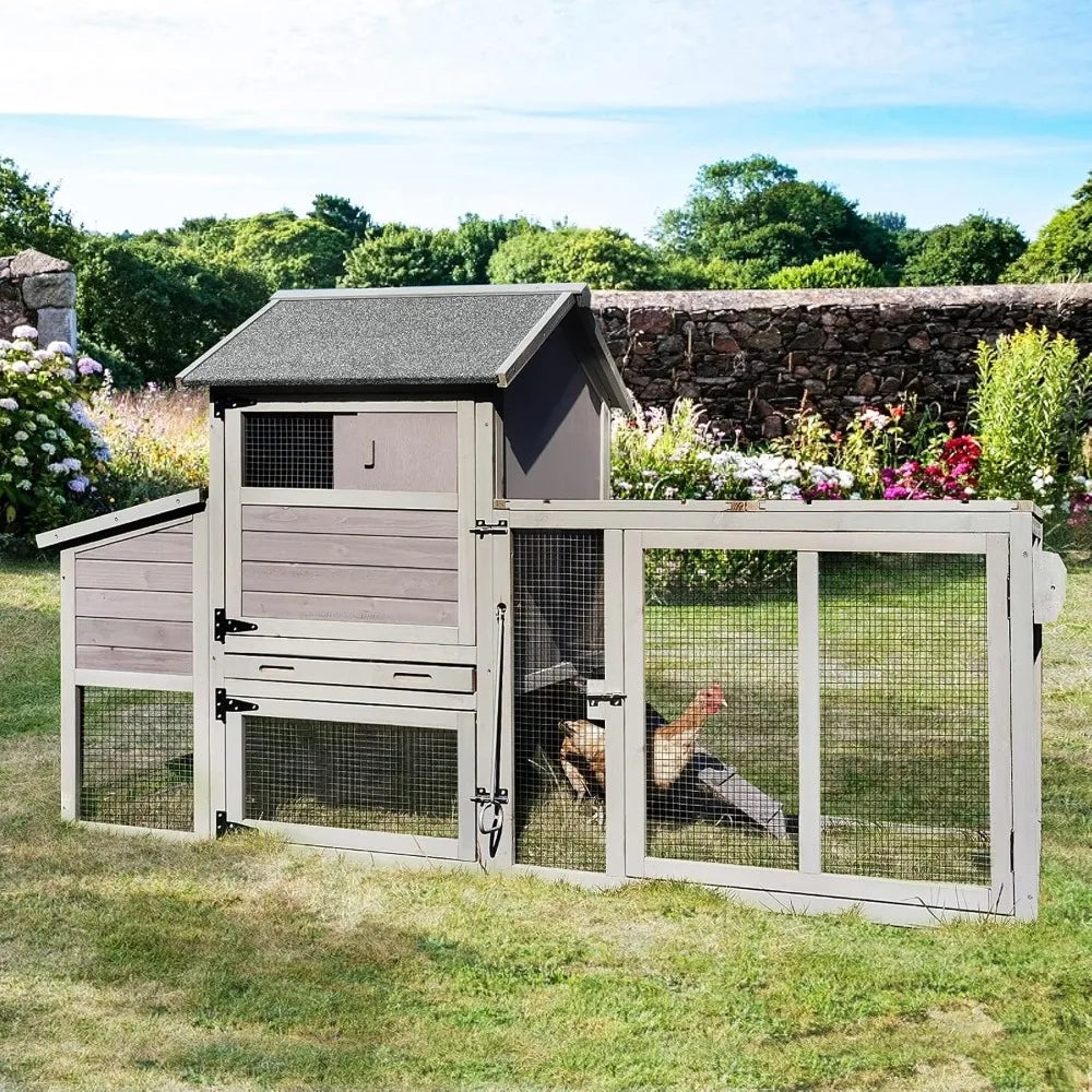 Mobile Multi-Level Chicken Coop