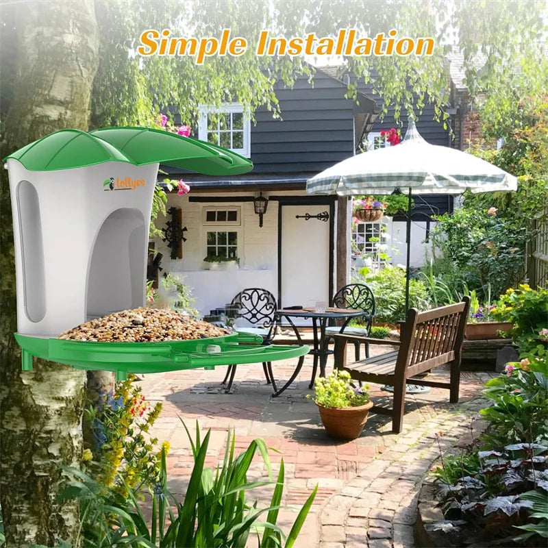 Outdoor Birdhouse Feeder