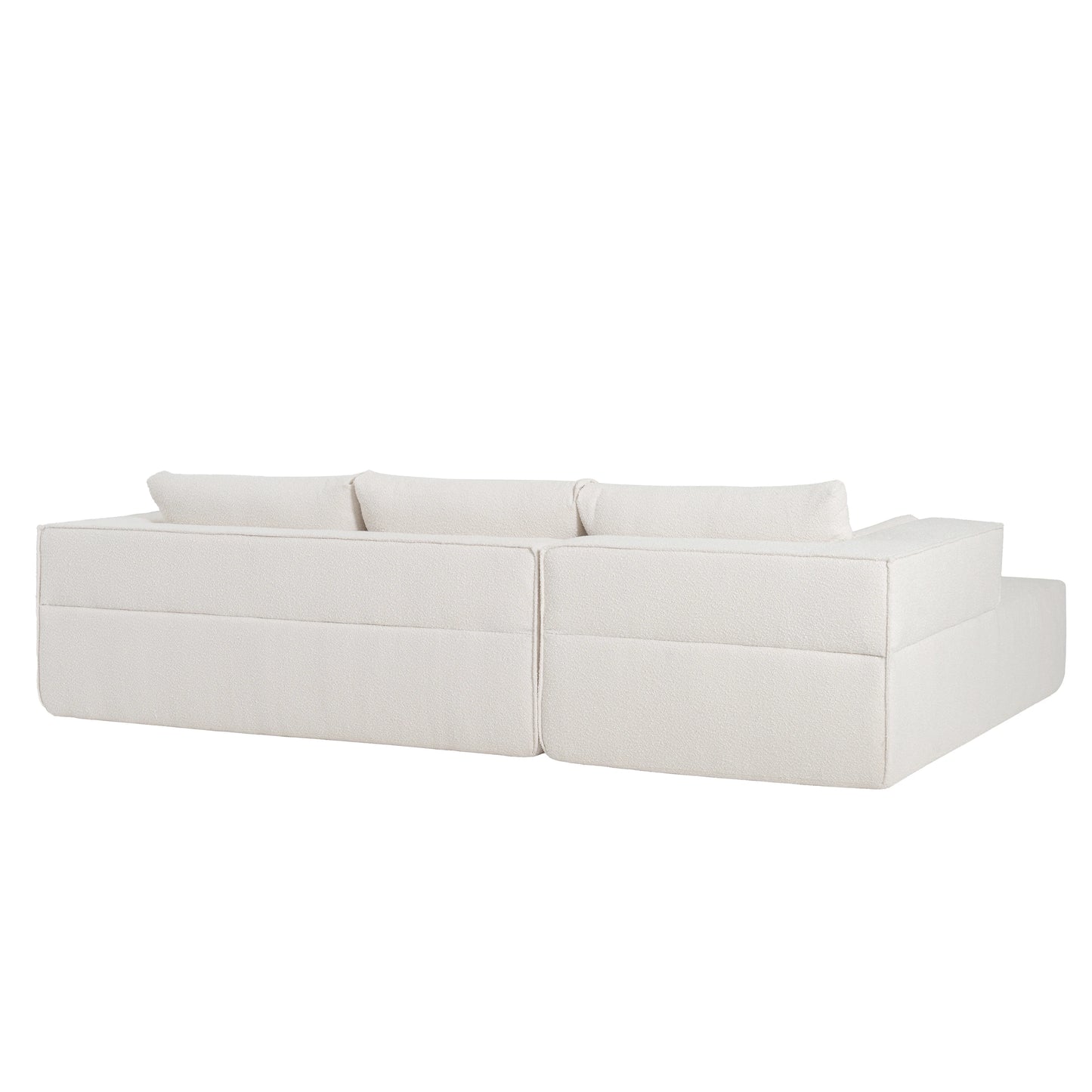 Modular Sectional Sofa with Free Side Table