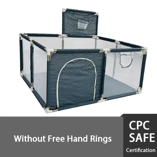 Playpen for Babies and Toddlers with Pull Rings