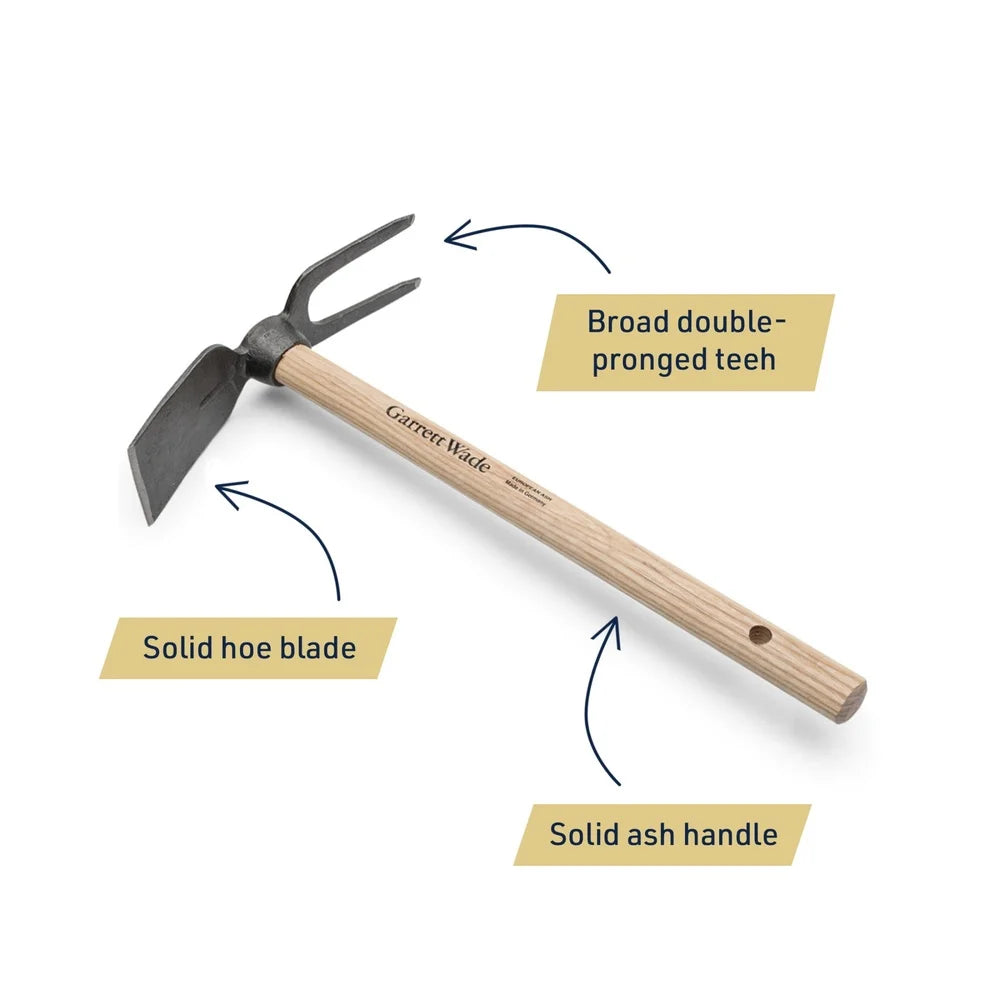 Dual Sided Garden Hoe