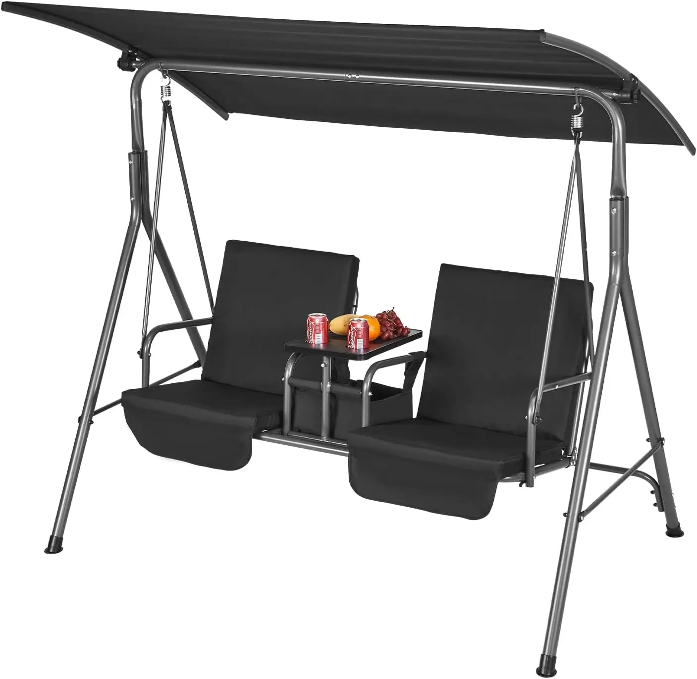 2-Seat Patio Swing Chair