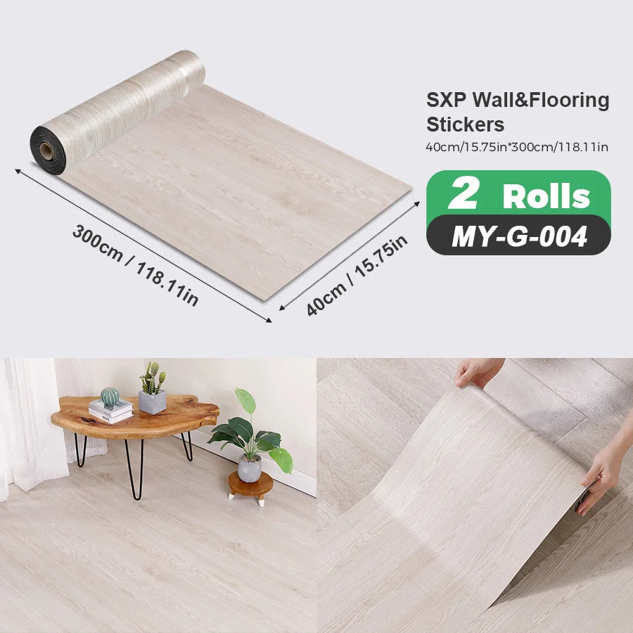 2 Self-Adhesive Wall and Floor Peel and Stick Sticker Peels