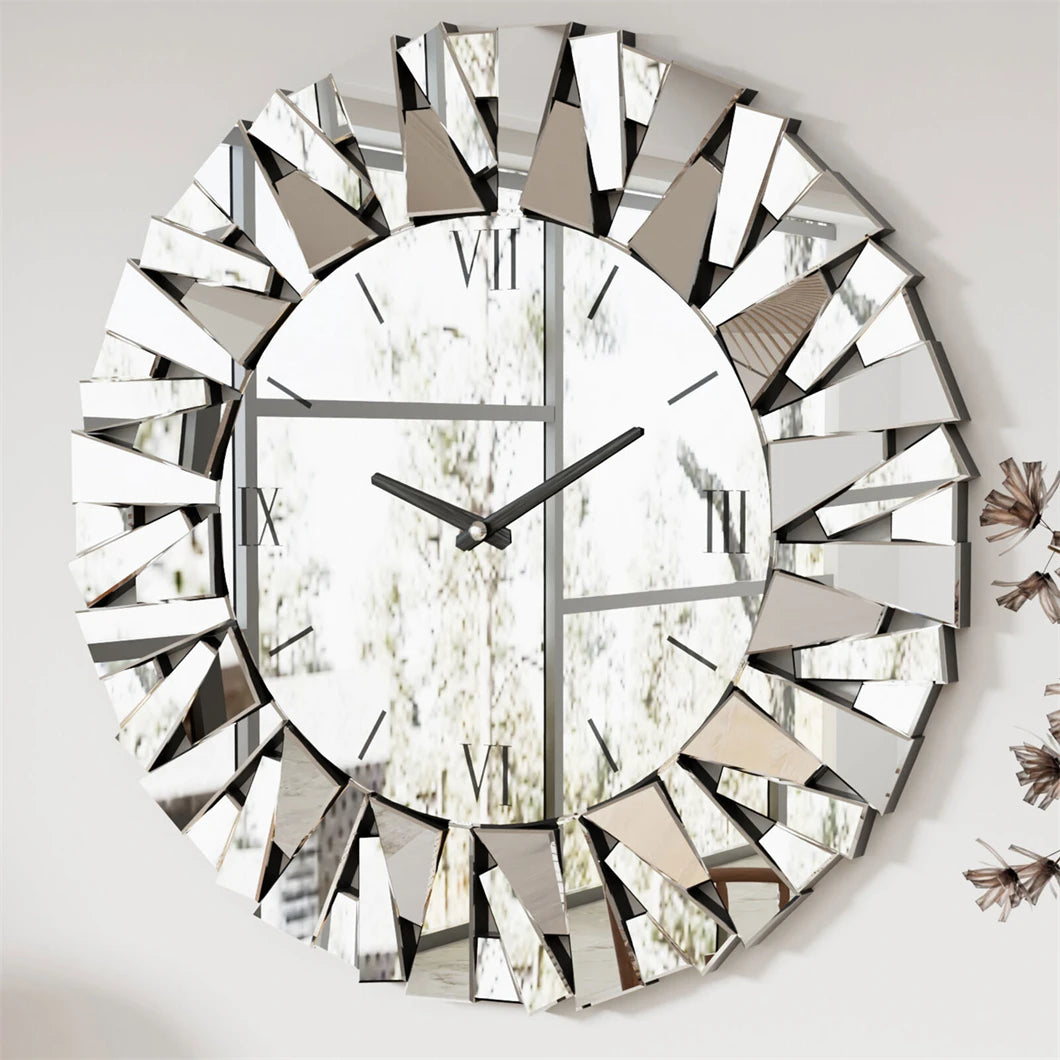 Large 3D Wall Clock