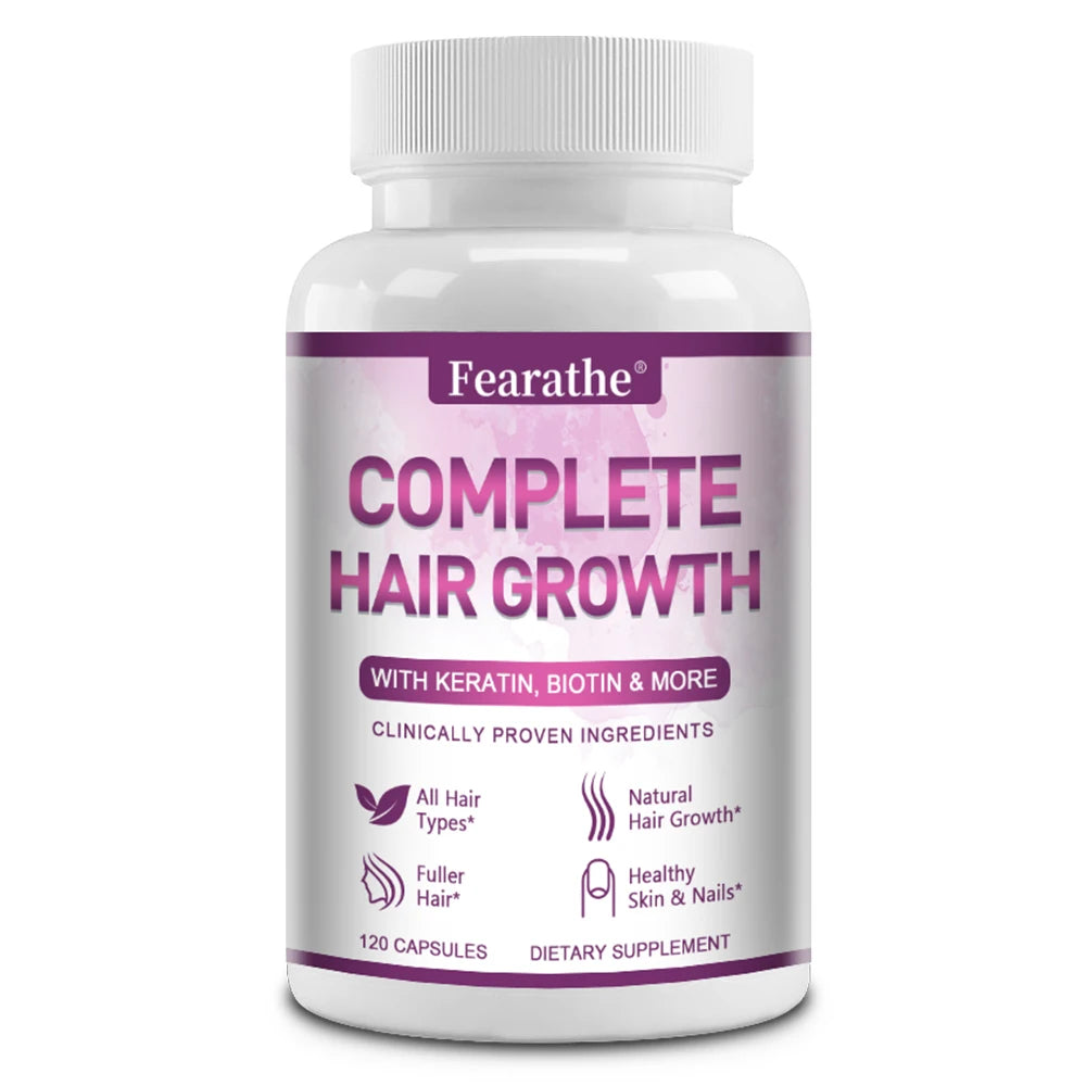 Premium Hair Growth for Men and Women - Promotes Thicker, Healthier Hair Growth