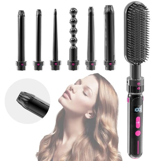 Professional 2 in 1 Curling Iron, Straightener, Styling Tool