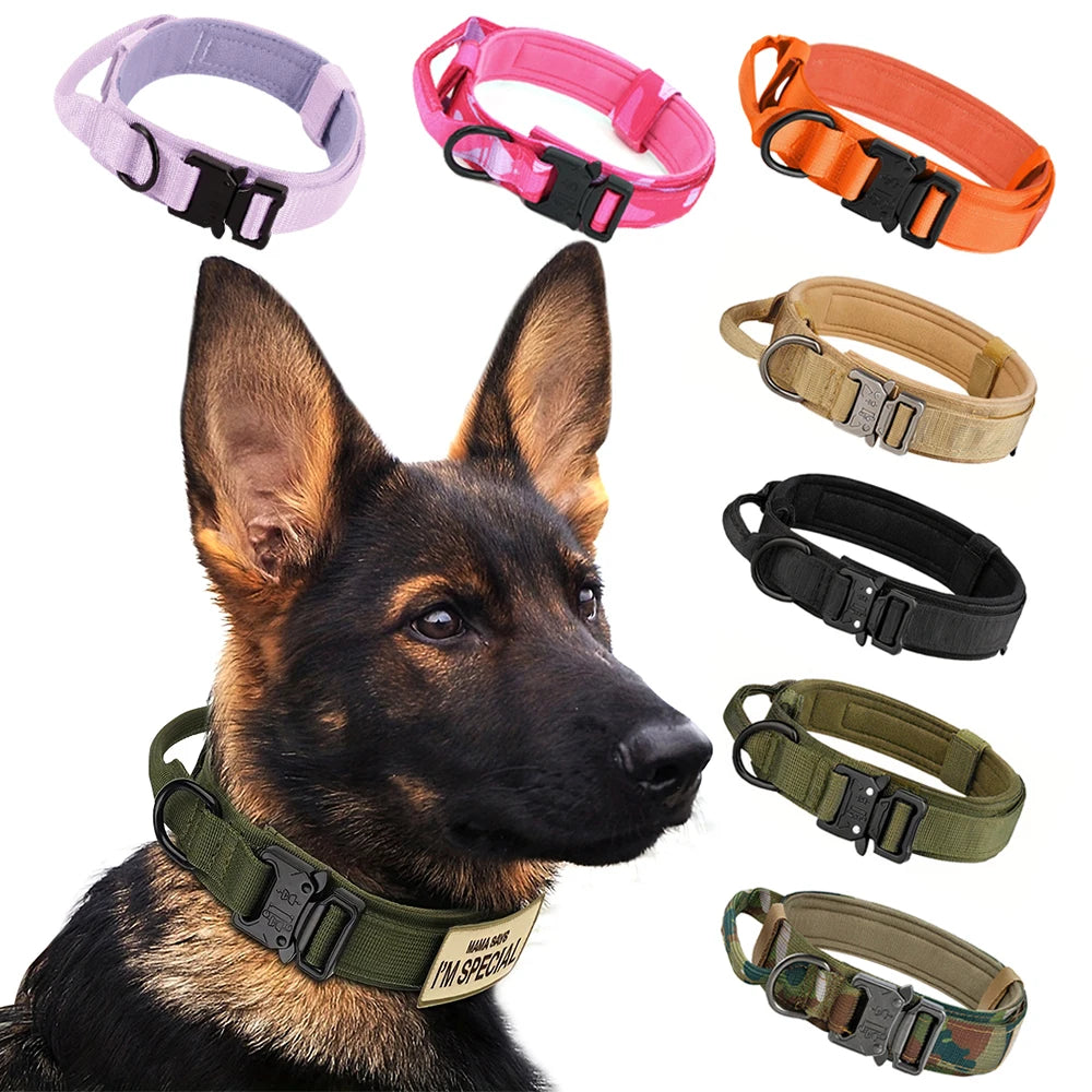 Adjustable, Tactical Training Dog Collar