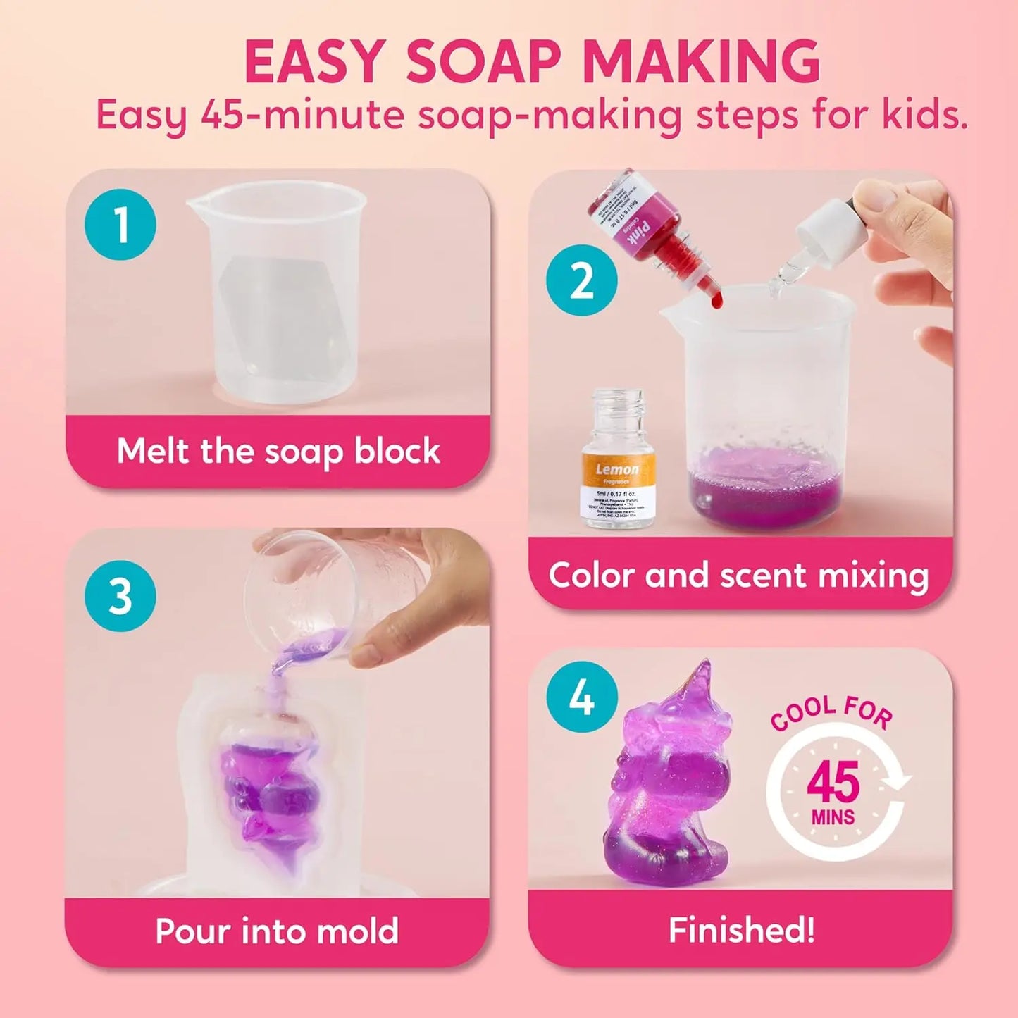 Unicorn Soap Making Kit