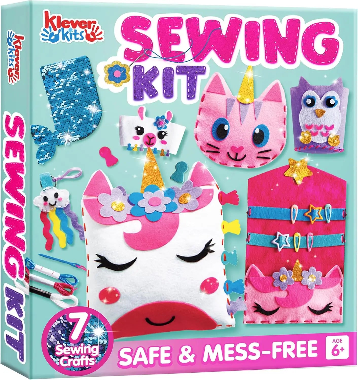 My First Kids Sewing Kit, 7 Sewing Projects