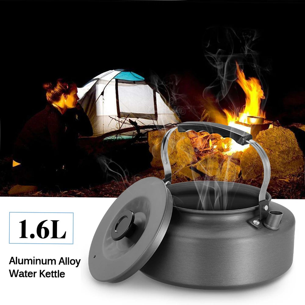 Portable Water Kettle for Camping, Hiking, Picnics