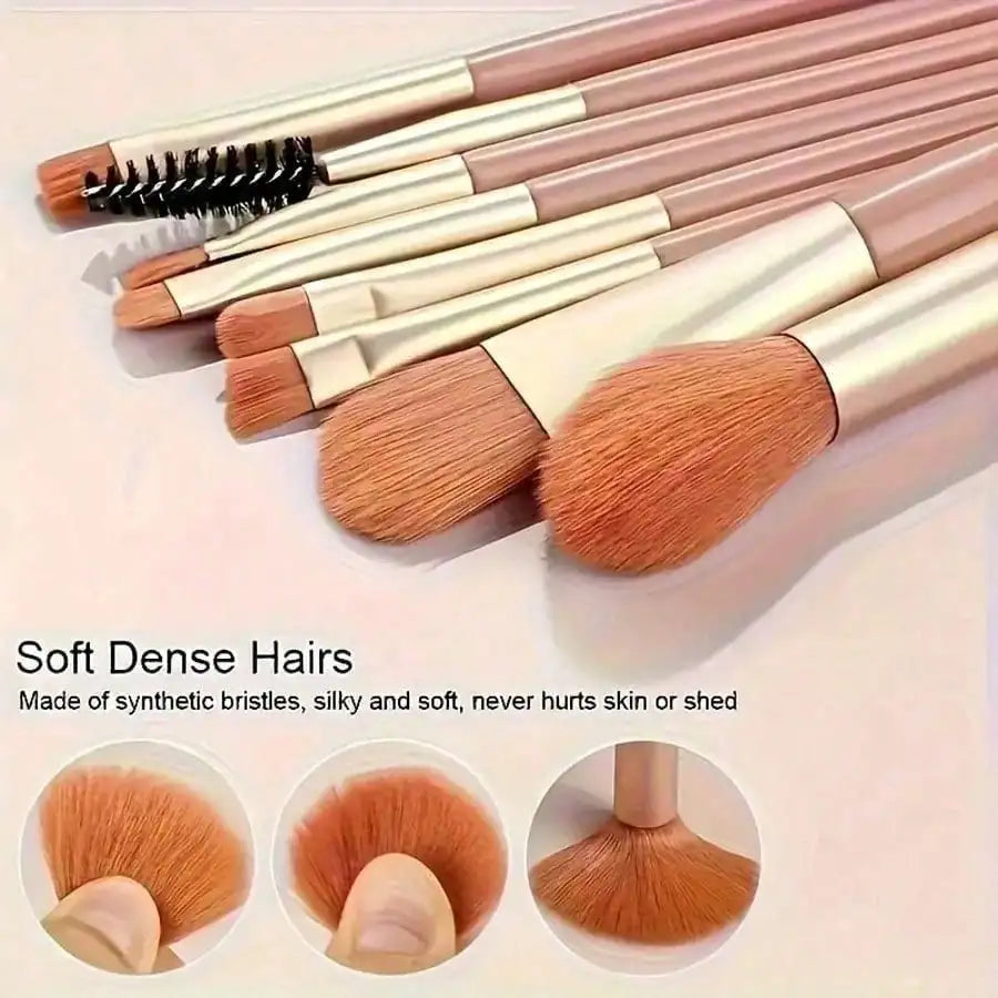 Portable Mini Multipurpose Makeup Brush Set