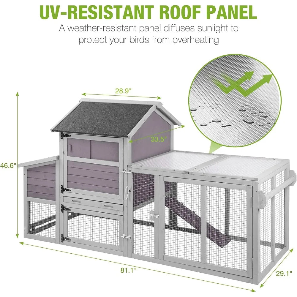 Mobile Multi-Level Chicken Coop
