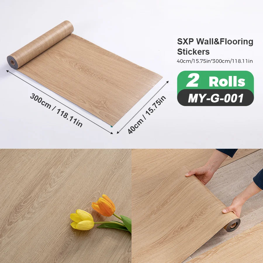 2 Self-Adhesive Wall and Floor Peel and Stick Sticker Peels