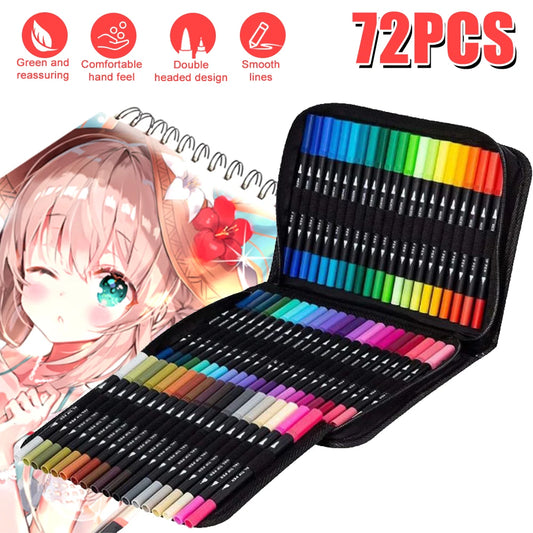 Double Ended Art Marker Pens Set