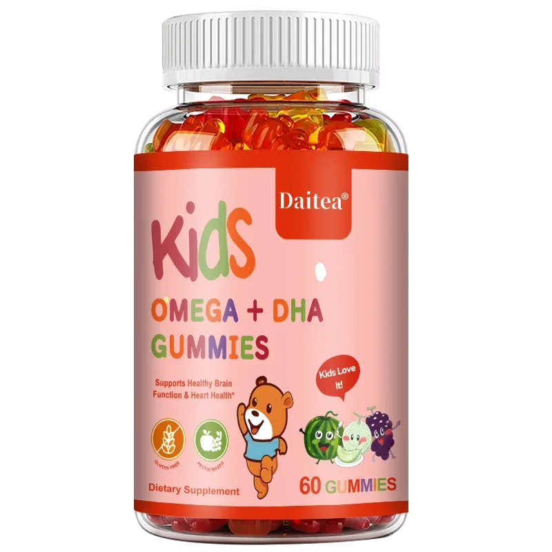 Children's OMEGA+DHA Gummies - Supports The Brain, Joints, Heart, Eyes and Immune System