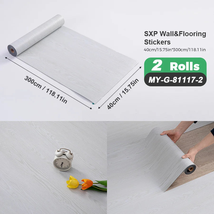 2 Self-Adhesive Wall and Floor Peel and Stick Sticker Peels