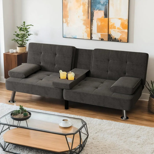 Convertible Folding Futon Sofa Bed