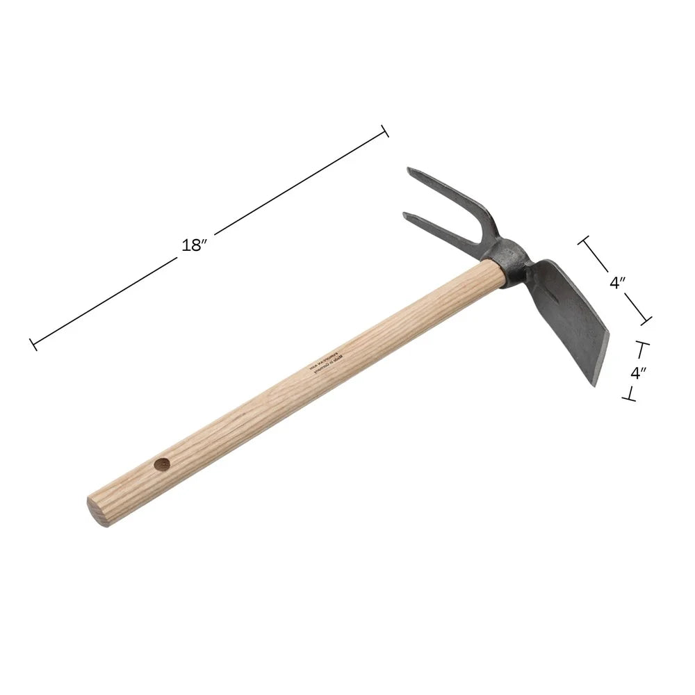 Dual Sided Garden Hoe