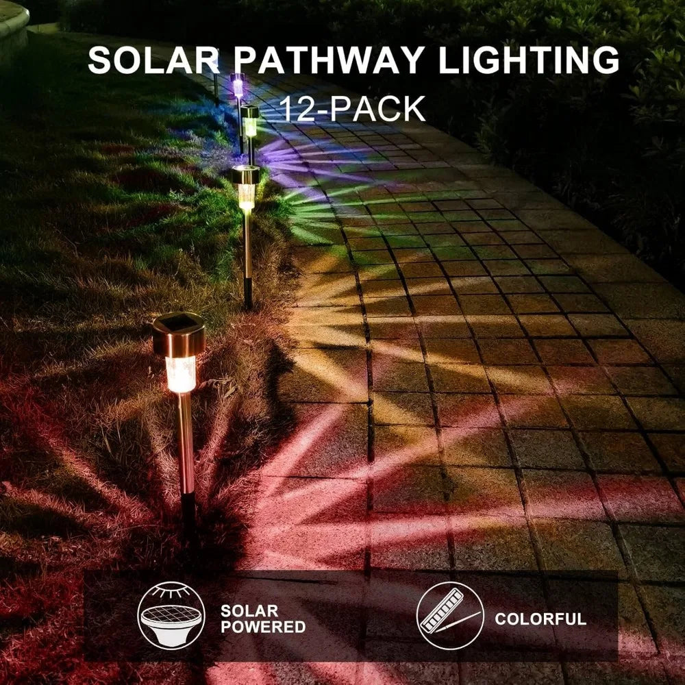 Outdoor, Waterproof Solar Lights
