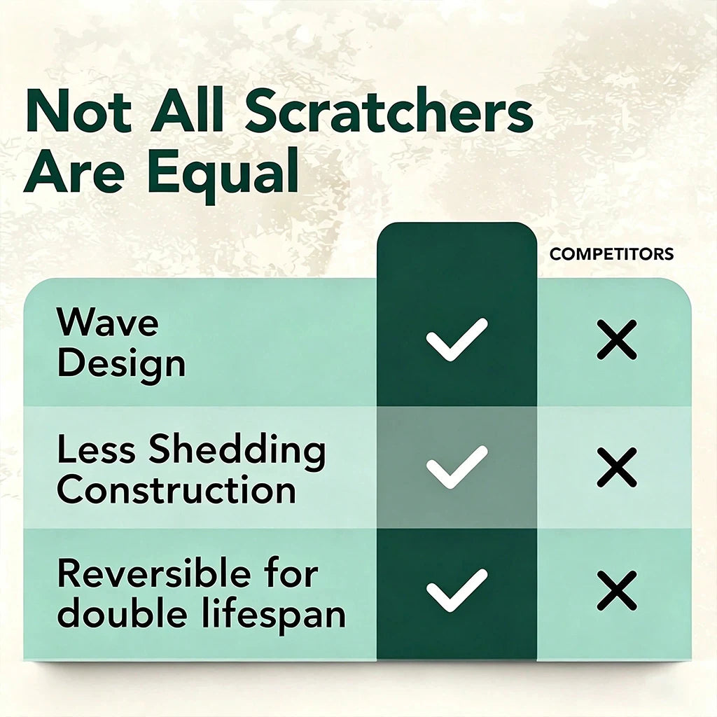 Large, Wave, Cat Scratcher Refills