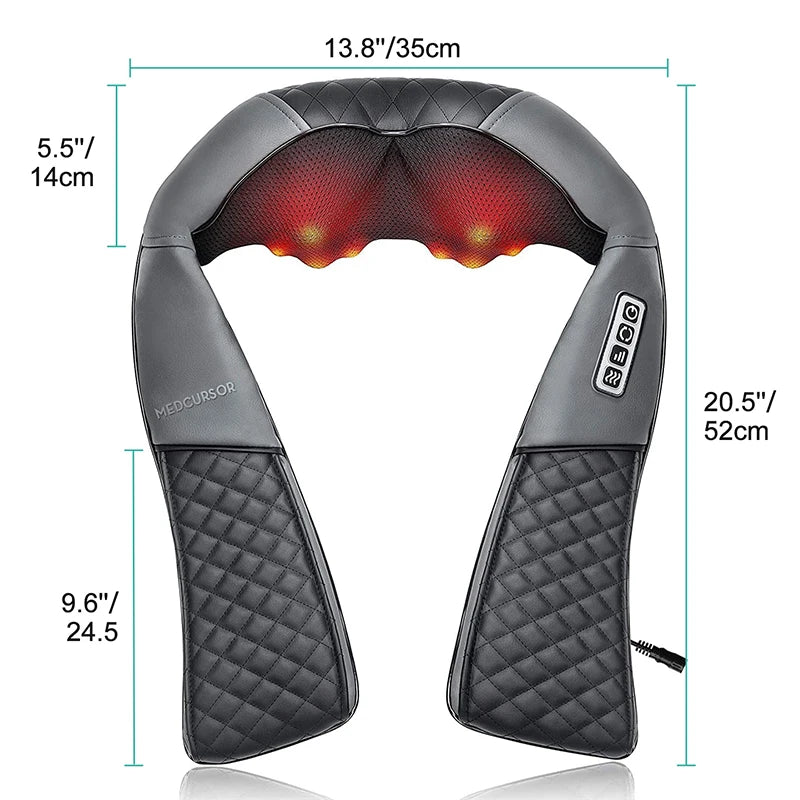 Electric Neck And Back Massager Shawl